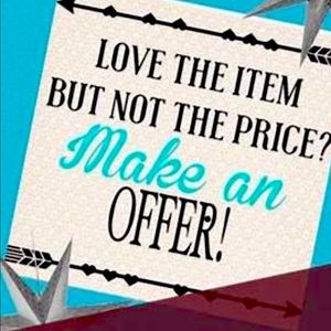 All reasonably offers welcome